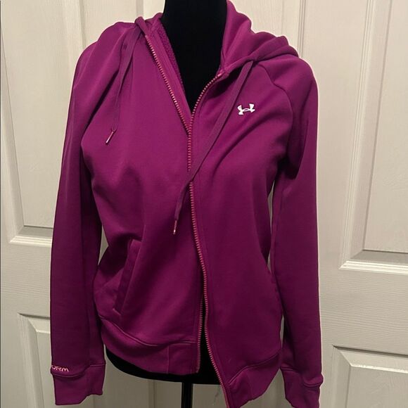 Under Armour Tops - Under Armour Purple ColdGear Hoodie medium